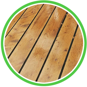 wood deck cleaning without pressure washing to avoid damage to wood